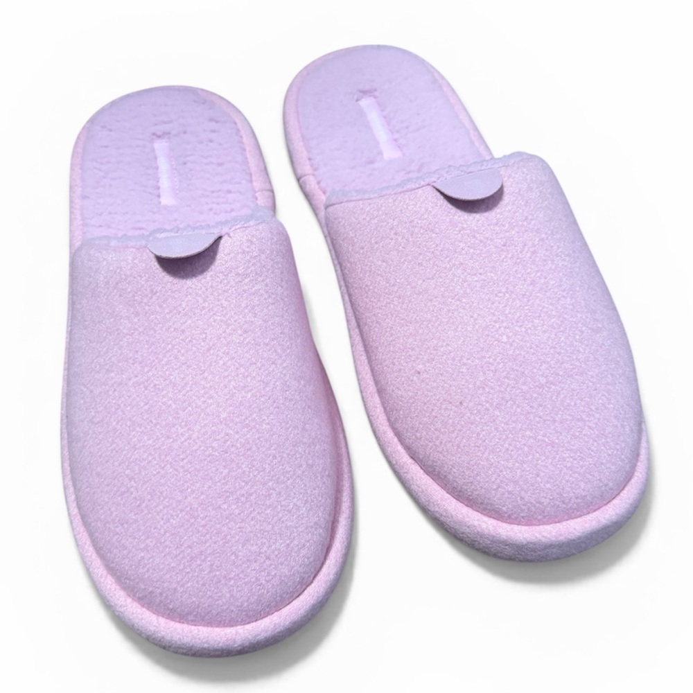 ALLBIRDS Soft Pink Plush Slip-On Slippers Size 11 XL